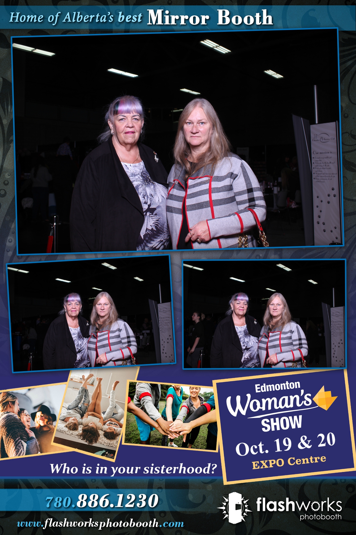 Fall Edmonton Woman's Show | View more photos from the event at gallery.flashworksphotobooth.com/u/FlashworksPhotoboothInc/Fall-Edmonton-Womans-Show-0